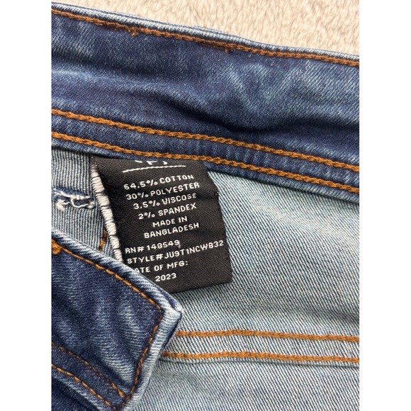 tpj Creators of the Perfect Jean Slim Fit Men's Blue Denim Jeans 35 x 32 - Picture 5 of 5